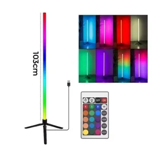 آباژور ایستاده اتاق گیمینگ ، فلور لامپ RGB HZ-012